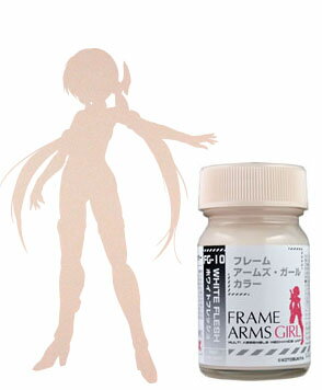 ホワイトフレッシュ 15ml【ガイアカラー 30410 フレームアームズ・ガールカラー FG-10】