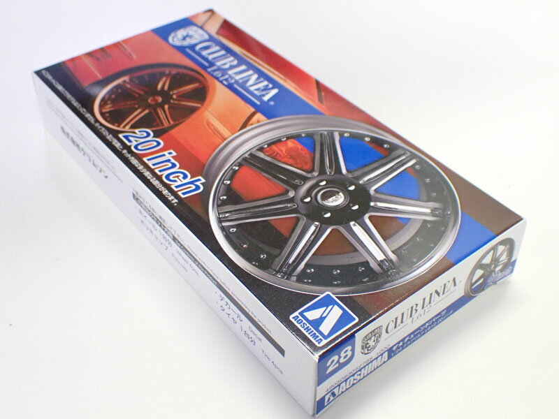 Rakuten - 1/24 クラブリネア L612 20インチ【アオシマ ザ・チューンドパーツ No.28】