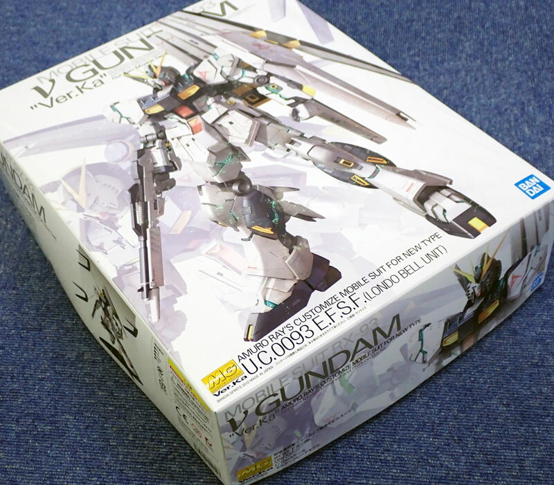 Gundam Gunpla kits grades MG 1100 RX-93 Ver.Ka