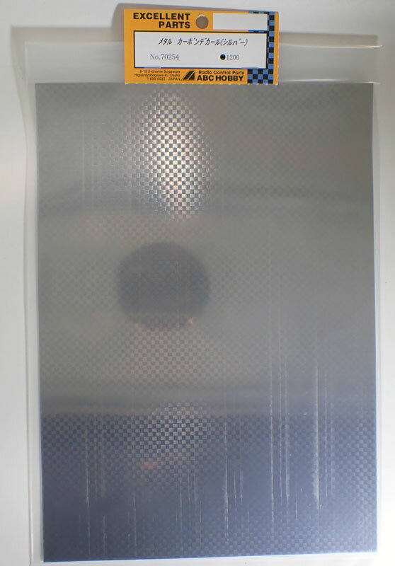 メタルカーボンデカール【ABCホビー ラジコン RC 品番 70254】