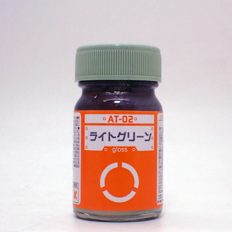 AT-02 ライトグリーン 15ml【ガイアカラー ボトムズカラー 33702】