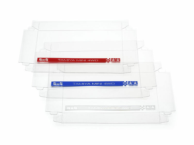 AO-1047 ミニ四駆ベーシックボックス　クリヤーカバー 3枚 タミヤ ミニ四駆 ミニ四駆用AOパーツ 10322