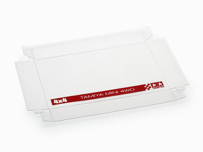 AO-1047 ミニ四駆ベーシックボックス　クリヤーカバー 3枚 タミヤ ミニ四駆 ミニ四駆用AOパーツ 10322