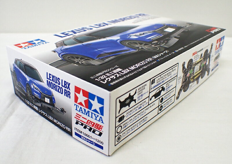 ミニ四駆 レクサス LBX MORIZO RR MAシャーシ タミヤ ミニ四駆シリーズ ITEM18661 本体