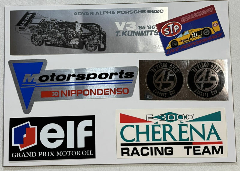 STC-02 sticker STICKER SET (ステッカーセット) 2