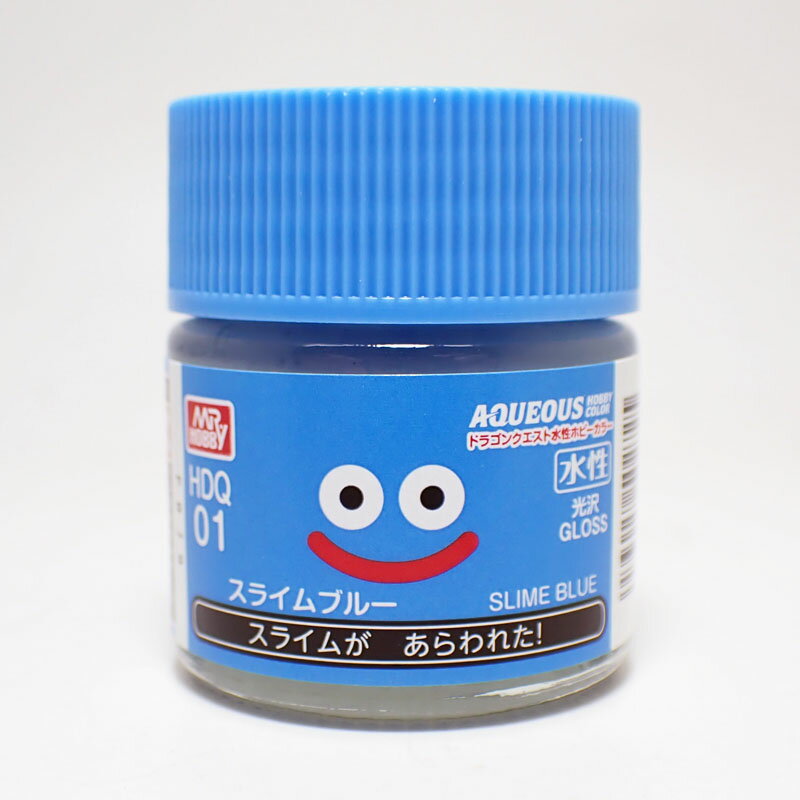 スライムブルー ドラゴンクエスト水性ホビーカラー 10ml 光沢 GSIクレオスHDQ01
