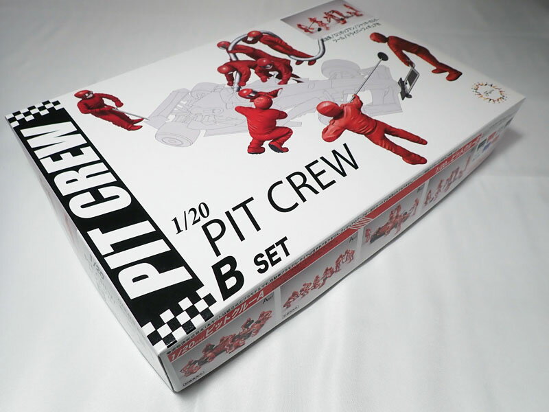 Rakuten - 1/20 ピットクルーB【フジミ 1/20 GT21 プラモデル F1】