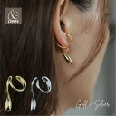 【最大30%OFFクーポン配布中】 イヤーカフ イヤカフ イヤーカフス 金属アレルギー対応 18K ニッケルフリー レディース 大人 ユニーク 個性的 モダン ...