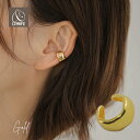 【P10倍+最大30%OFFクーポン配布中】 イヤーカフ イヤカフ イヤーカフス シンプル メタル 金属アレルギー対応 18K ニッケルフリー レディース 大人...