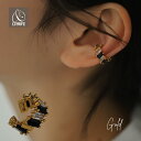 【P10倍+最大10%OFFクーポン配布中】 イヤーカフ イヤカフ イヤーカフス ジルコニア 金属アレルギー対応 18K ニッケルフリー レディース 大人 個性...