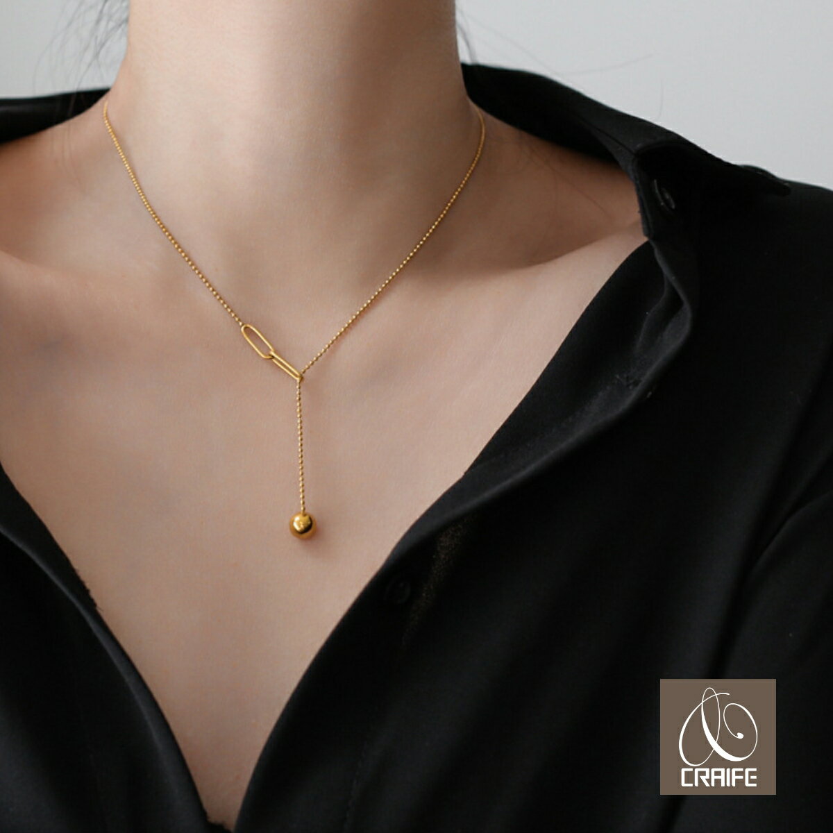 【P10倍+最大30%OFFクーポン配布中】 ネックレス 金属アレルギー対応 サージカルステンレス 18K K18 コ..