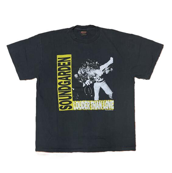 Rakuten - Soundgarden サウンドガーデン　Tシャツ　XL 黒 ブラック 半袖 バンドT ロックTシャツ 両面プリント メンズ レディース ユニセックス 新品