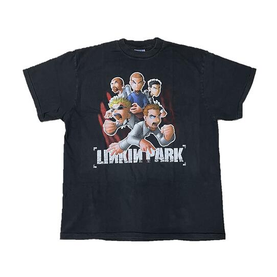 Rakuten - LINKIN PARK リンキン・パーク Tシャツ METEORA WORLD TOUR メテオラ ワールドツアー XL 黒 両面プリント｜バンドT ロックT ツアーT 半袖 メンズ 古着風 人気 希少 ニューメタル 名盤 アルバム ライブ 音楽 ストリート デザイン ビッグサイズ 注目