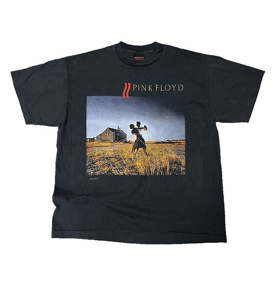 Pink Floyd ピンクフロイド Tシャツ A Collection of Great Dance Songs 時空の舞踏 バンドTシャツ ロックTシャツ プログレ サイケ 80s ミュージック グラフィック アメカジ ストリート トップス カットソー 半袖 ブラック メンズ レディース ユニセックス