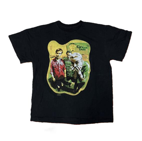 Rakuten - Green Day グリーンデイ　Tシャツ　XL 黒 ブラック 半袖 バンドT ロックTシャツ 両面プリント メンズ レディース ユニセックス 新品