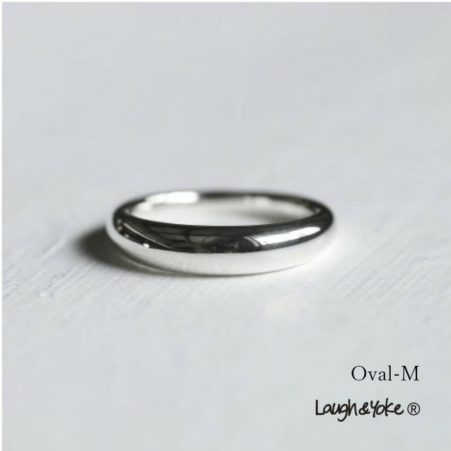 シルバーリング 甲丸リング 指輪 シルバー925 メンズ レディース シンプル 4.3mm幅 Oval-M Artisan Works