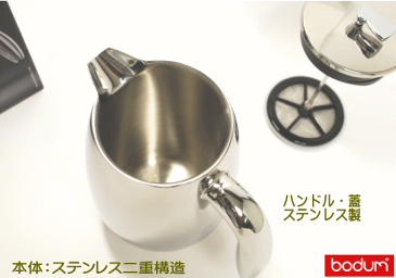 〇bodum/ボダム ダブルウォールコーヒープレス　コロンビア 1.0L　1308-16