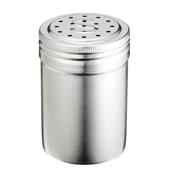 ルフレ ステンレス調味料缶 ソルト(塩用)Φ50×高さ80mm _SK