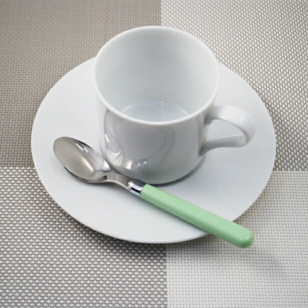 カラーカトラリーグリーン　ティー