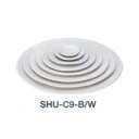 j-tone 集shu 丸皿 8点セット 信楽焼≪日本製≫SHU-C9-B/W_SKS