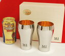 磨き屋一番館 ステンレス M-1タンブラー L 450ml 2個セット 24K仕上げ 桐箱入り 父の日ギフト 日本製 燕三条製 Made in Tsubame ...