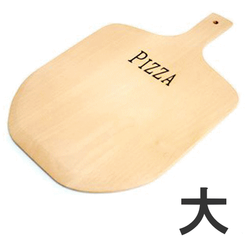 木製ピザピール 大 300×330×全長460mm (ピザボード)　9-0965-0701_ES 100サイズ その1