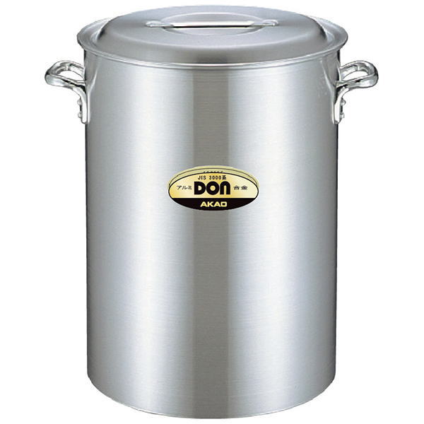 アカオアルミ DON深型寸胴鍋39cm 外径410×H560mm 66L 9-0033-0401_ES