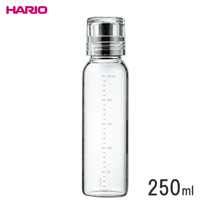 HARIO/ハリオ ドレッシングボトルスリム DBSN-250-B 250ml ブラック BDLB-5 1-0523-0404_ES