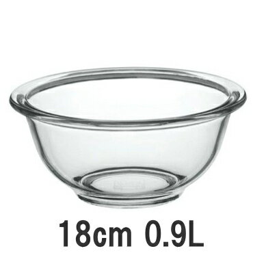 iwaki/イワキ 耐熱ガラス製ベーシックボウル 外径160mm 900ml ボール KBC322, 9-0260-1303_ES 60サイズ