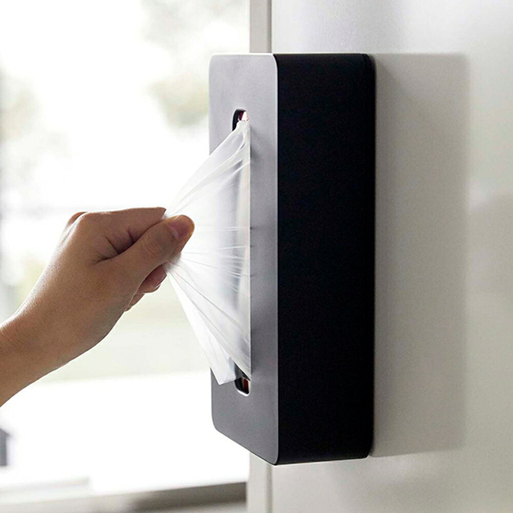 ◎ tower タワーマグネットコンパクトティッシュケース 5094 5095 約幅11.5×奥行5.5×高さ21.5cm 山崎実業 [3]