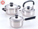 オブジェ ギフト用セットソースパン16cm&ソースパン16cm&ソースポット18cm OJ-150-1 【smtb-TK】