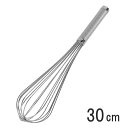 【日本製】新越ワークス ステンレス泡立て 30cm 31808