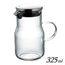 ペンギンポット 325ml 約W105×D70×H140mm 耐熱ガラス 調味料入れ 調味料ポット ドレッシング ビネガー オイルジャー 油 ステンレス SALUS/セイラス_SK(3)