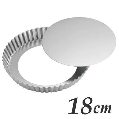 ギルアセパトタルト型 180 底取 内径183×深さ20mm No.982_TC タイガークラウン 9-1087-1504_ES