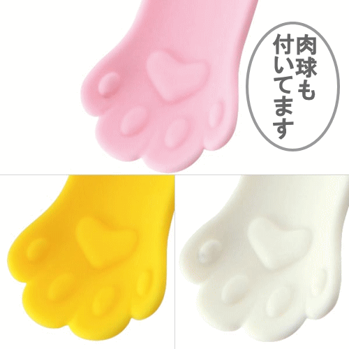 〇【送料無料・普通郵便】卓上トング 中 全長180mm きゃっちだにゃん サラダトング ねこ 猫 雑貨 ステンレス製【日本製】693720_TA 3