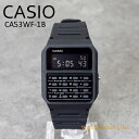 【5年保証】CASIO カシオ 腕時計 データーバンク オールブラック 計算機付き アラーム ストップウォッチ CA53WF-1B メンズ レディース チープカシオ チプカシ 贈り物 プレゼント