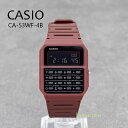 CASIO 腕時計 CA-53WF-4B レッド データ