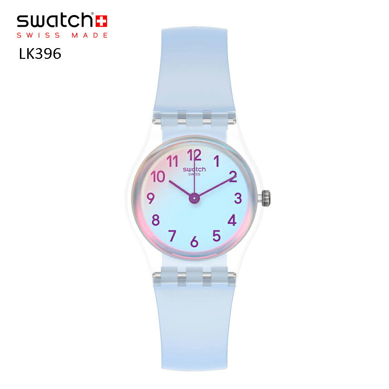 正規品 swatch (スウォッチ) 腕時計 レディース パステルカラー スケルトン LK396 LADY シンプル きれい かわいい CASUAL BLUE 贈り物 プレゼント 贈り物 プレゼント deal0304