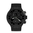 Ki Swatch CHECKPOINT BLACK BIG BOLD CHRONO SB02B400 XEHb` NEW NmOt ubN O[ rv Y S2Nۏ V j v[g