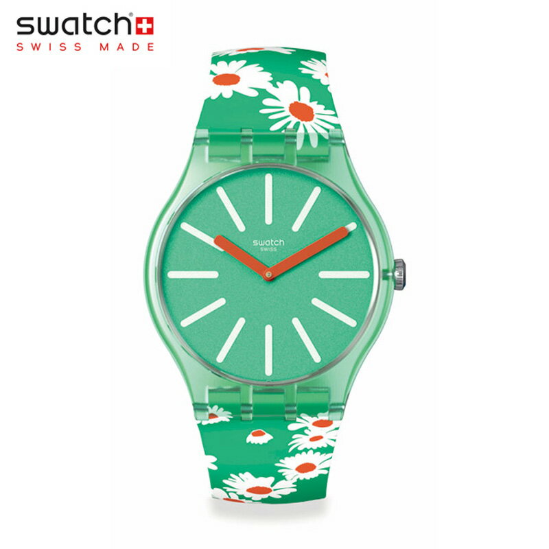 swatch スウォッチ MEADOW FLOWERS メドゥ・フラワーズ SO29G104 NEW GENT バイオ由来素材 フロストケース きれいな…