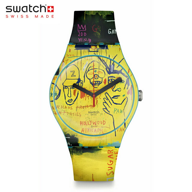 正規品 スウォッチ SWATCH ART JOURNEY 2023 HOLLYWOOD AFRICANS BY JM BASQUIAT ハリウッド・アフリカンズ バイ・ジ…