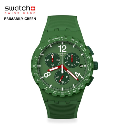 swatch スウォッチ【国内正規品】グリーン クロノグラフ スポーティーな時計のひときわ目立つグリーンの外観 SUSG407 PRIMARILY GREEN 腕時計 メンズ レディース deal11 swatch スウォッチ【国内正規品】グリーン クロノグラフ スポーティーな時計のひときわ目立つグリーンの外観 SUSG407 PRIMARILY GREEN 腕時計 メンズ レディース deal11