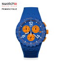  NEW swatch XEHb` Ki u[ NmOt X|[eB[Ȏv̂ЂƂڗu[̊O SUSN419 PRIMARILY BLUE rv Y fB[X deal04