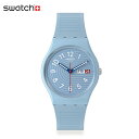 【NEW】Swatch スウォッチ TRENDY LINES IN THE SKY トレンディ ラインズ イン ザ・スカイ SO28S704 ライトブルー バ…