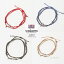 2023年 NEW wakami ワカミ アンクレット 2本セット Anklet 2023-03 アクセサリー 4カラー メンズ レディース ワックスコード メタルビーズ グアテマラ共和国 フェアトレード商品 Best for The World 2022 2,640円