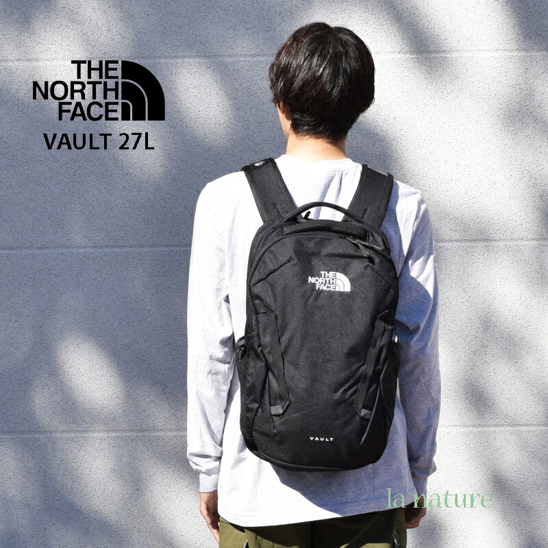 ザ・ノース・フェイス ビジネスリュック レディース THE NORTH FACE VAULT ヴォルト 27L バックパック デイパック A4 B4 ブラック ブランド ノースフェイス メンズ レディース NF0A3VY2 リサイクル素材 キャンプ アウトドア タウンユース ビジネス 通学 通勤 旅行