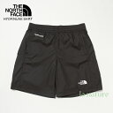 【日本未発売】ノースフェイス THE NORTH FACE リサイクル素材 はっ水加工 ハーフパンツ ショートパンツ HYDRENALINE SHORT EUライン NF0A5J4J 膝上 メンズ 半ズボン 短パン ブラック 贈り物 プレゼント