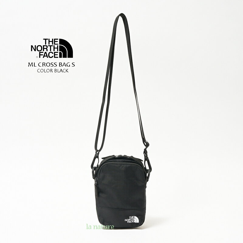 ザ・ノース・フェイス スマホショルダー ノースフェイス ML CROSS BAG S ショルダーバッグ 2WAY ブラック NN2PP52A THE NORTH FACE 斜めがけ レディース メンズ ナイロン 軽量 ストリート カジュアル