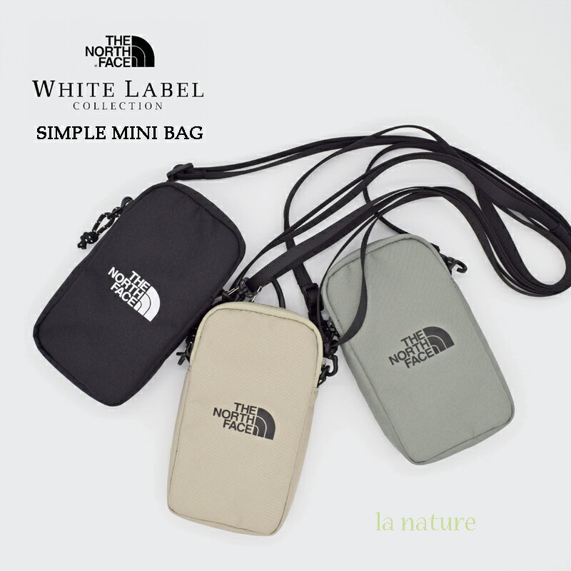 THE NORTH FACE【日本未発売】カラビナ付き ショルダーバッグ スマホポーチ ブラック ライトベージュ カーキグリーン NN2PP52J NN2PQ04 メンズ レディース ストドア ブランド