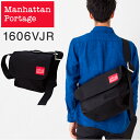 Manhattan Portage マンハッタンポーテージ MP1606VJR メッセンジャーバッグ (M) A4サイズ対応 メンズ レディース ショルダーバッグ 斜めがけバッグ 軽量、強靭、耐久性のコーデュラナイロン